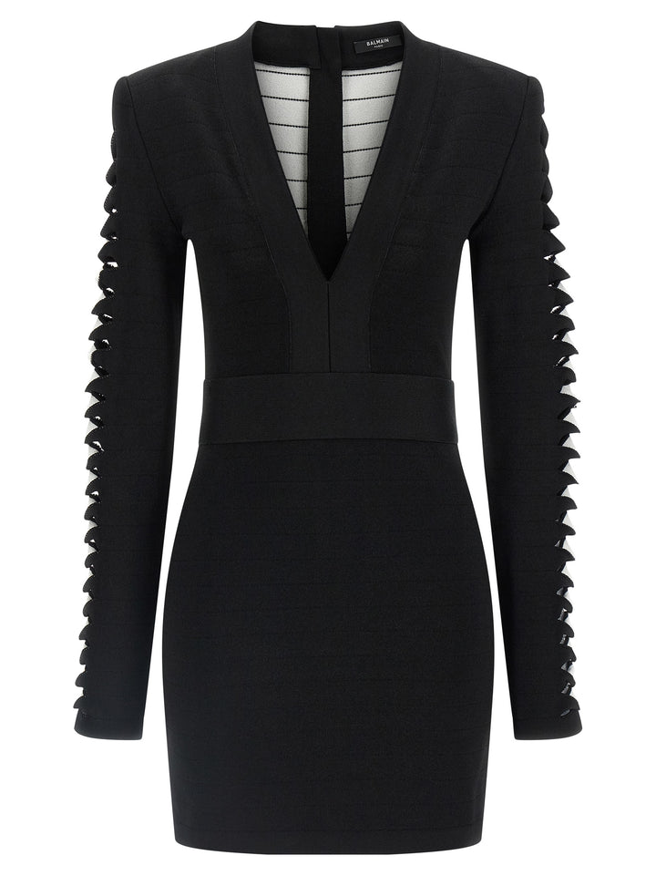 Balmain Cut-Out Dress Dresses - Black | c7791268aa1430e68289874ab517984d278e9c5a