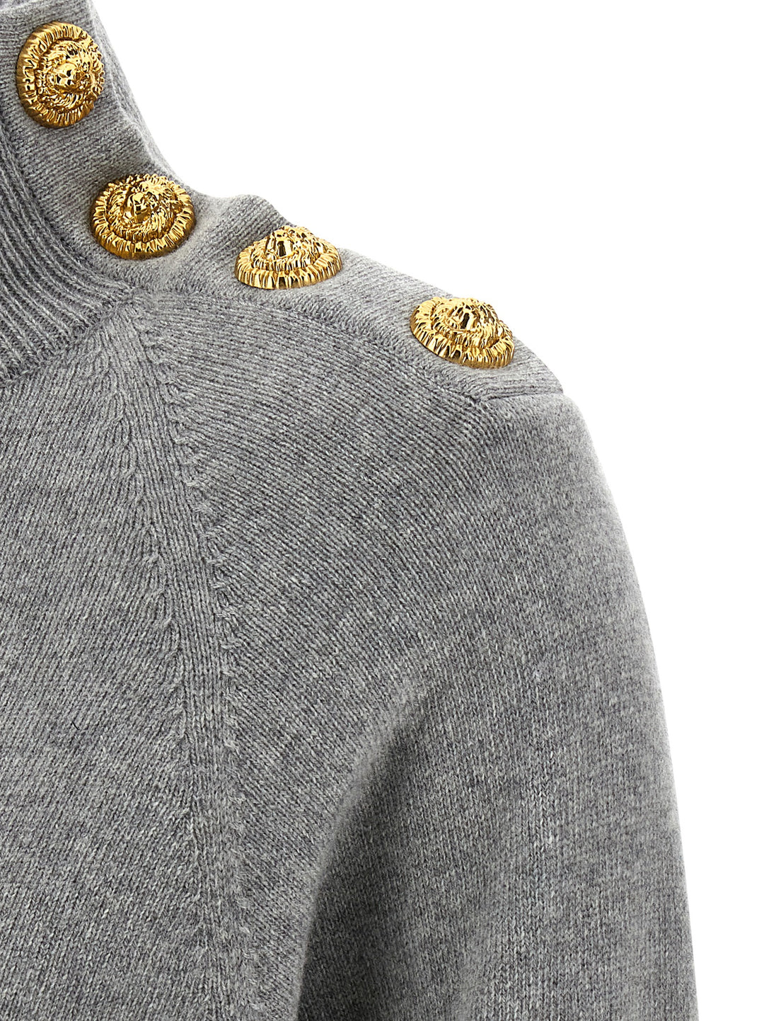 Balmain Cashmere Wool Dress Dresses - Gray | bd599ef2c5137d34a185a9ebf6bf5a471f9030da