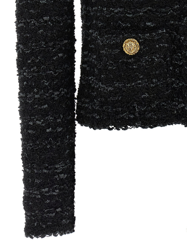 Balmain Tweed Blazer BlazerS - Black | 63d49d21330b71f052b8934aaa568ceee4a1ad19