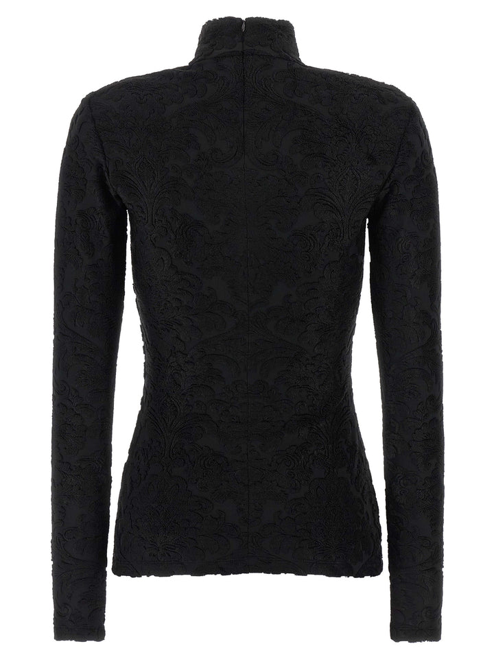 Balmain Barocco Tops - Black | 414af4954d01d2eb41a112b8deb1f3b637fed470