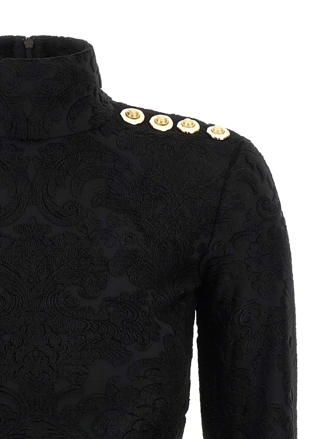 Balmain Barocco Tops - Black | 45a5d87e17c7c93ee831376e8ac6f7604f3773f3