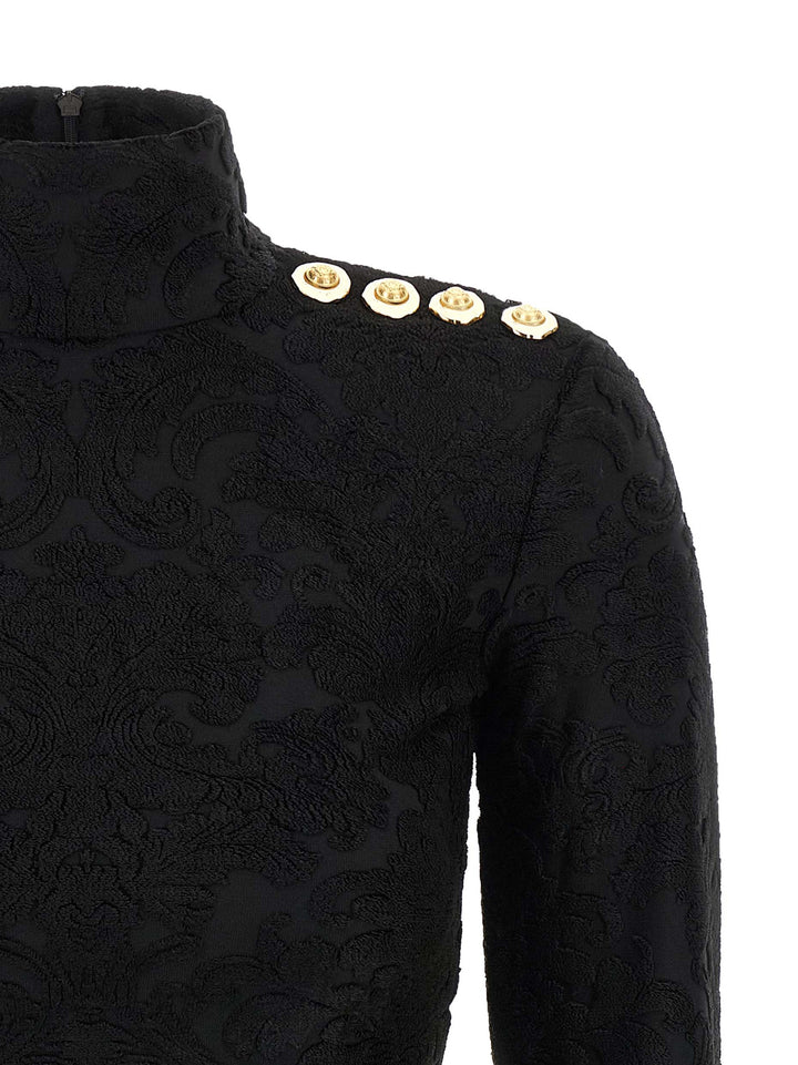 Balmain Barocco Tops - Black | 45a5d87e17c7c93ee831376e8ac6f7604f3773f3