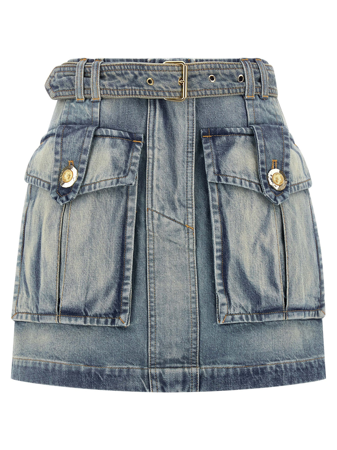 Balmain Cargo Pocket Skirt Skirts - Light Blue | 570e40455a1b7579c2a0e817eede732576dd4897