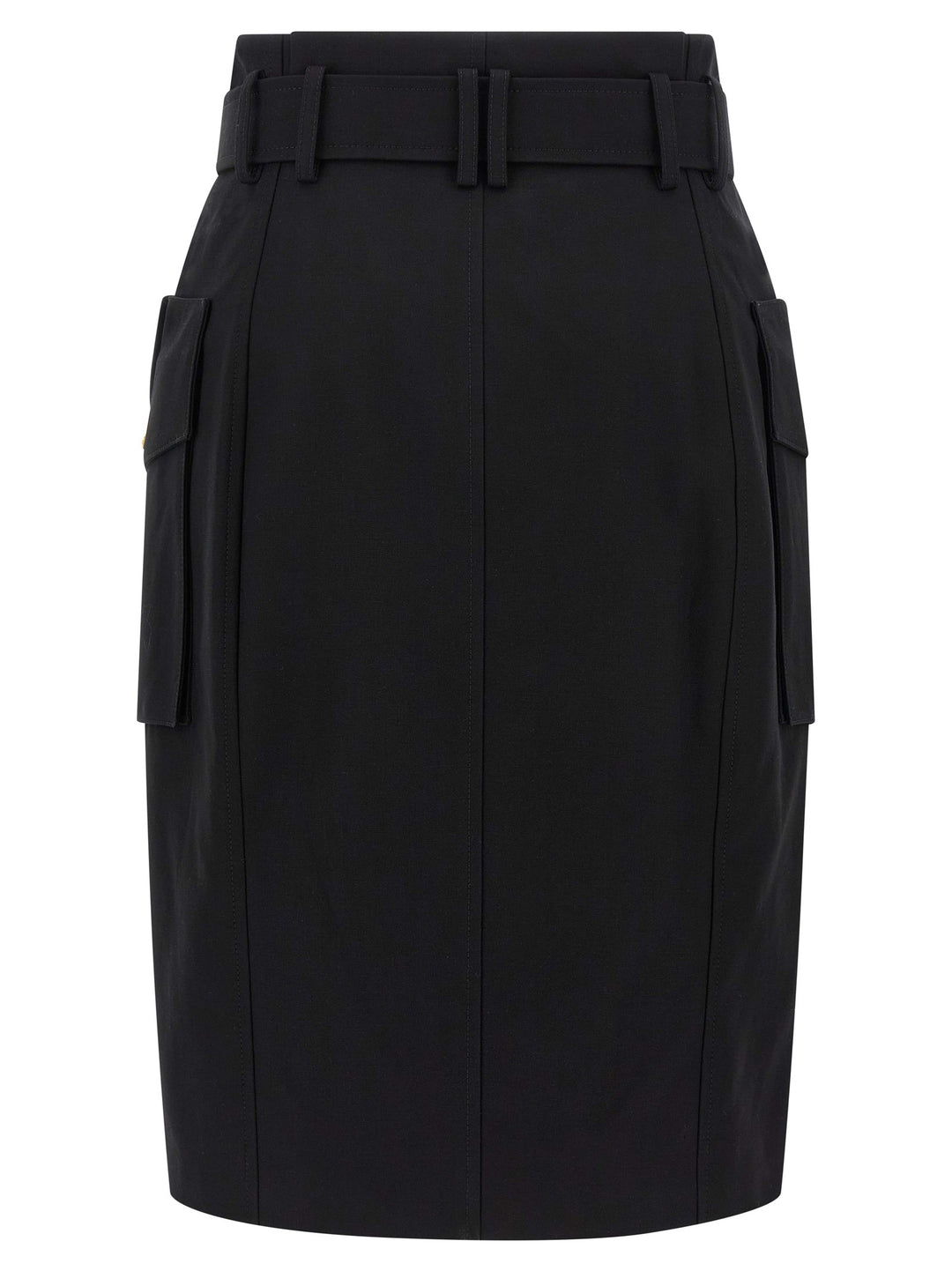 Balmain Wrap Skirt Skirts - Black | 4e5e60a0a2b2d857f9aa846b5719d55ecb47c944