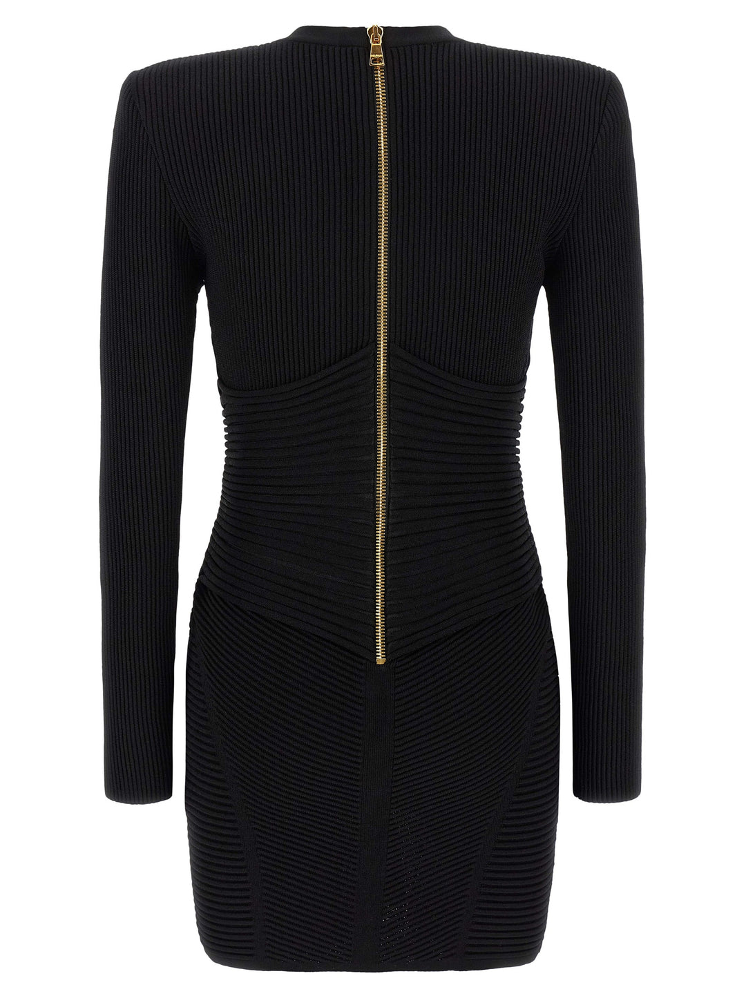 Balmain Bodycon Dress Dresses - Black | ba68ab5532ddd6112fbc63794059f38d180e9fd5