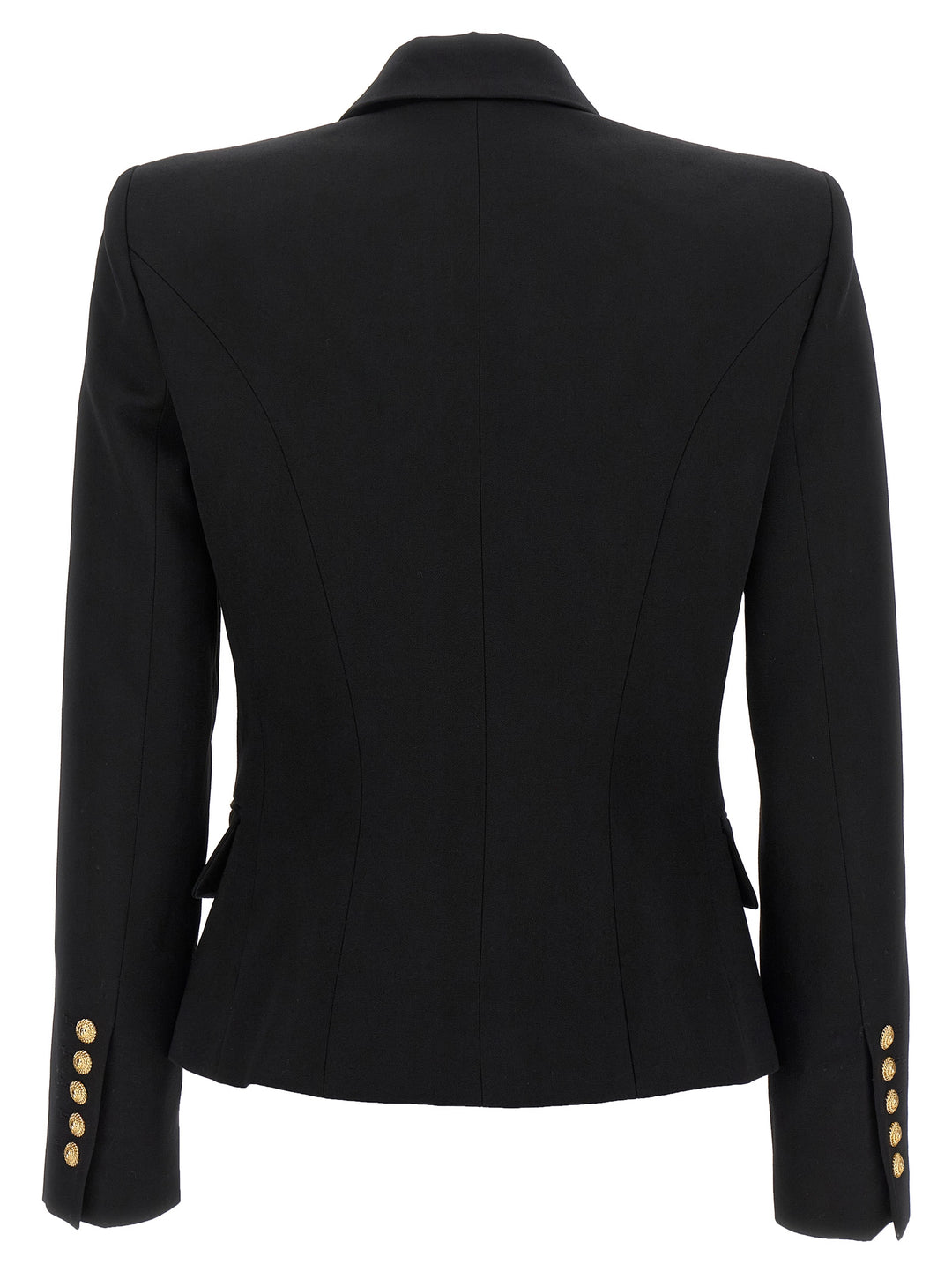 Balmain Double-Breasted Blazer BlazerS - Black | dcf8a35a622b037fe5729e86d0b6b53c9bc3f66a
