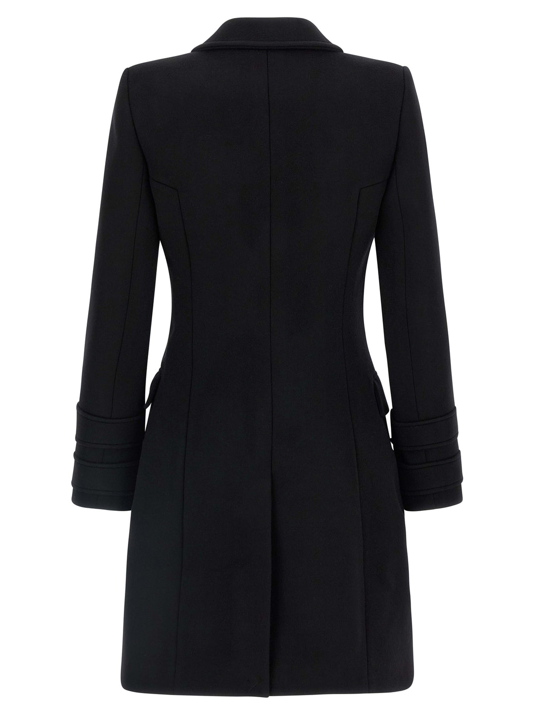 Balmain 10 Bottoni Coats and Trench Coats - Black | db2598620f5a764c703591f7214ff6d665f62a44