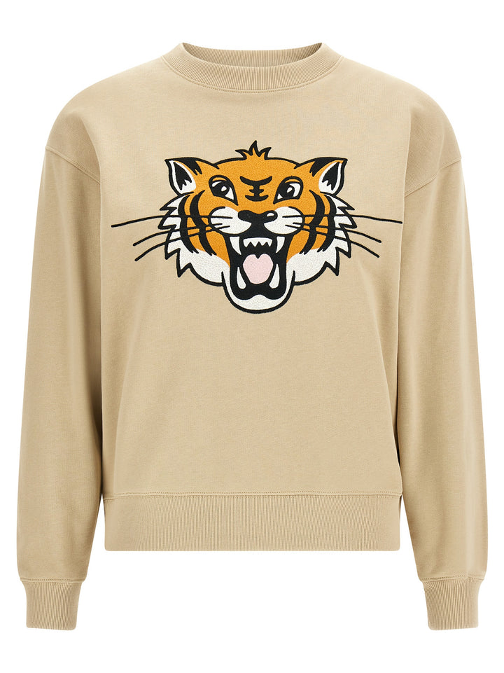 Kenzo Kenzo Happy Tiger Sweatshirt - Beige | 5abb91f378cdba54ed4eab9bff57742ec1384d6e