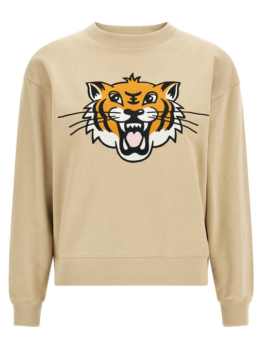 Kenzo Happy Tiger Sweatshirt Beige