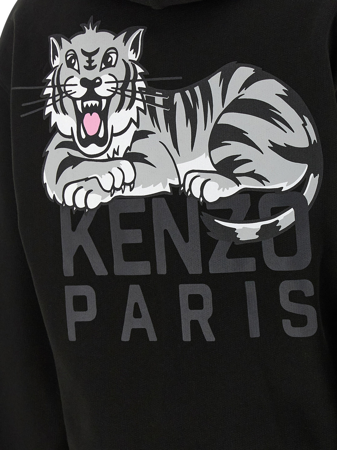 Kenzo Kenzo Happy Tiger Sweatshirt - Black | 098d4bb3ef27259802d6a44a2d029d0a89d283ae