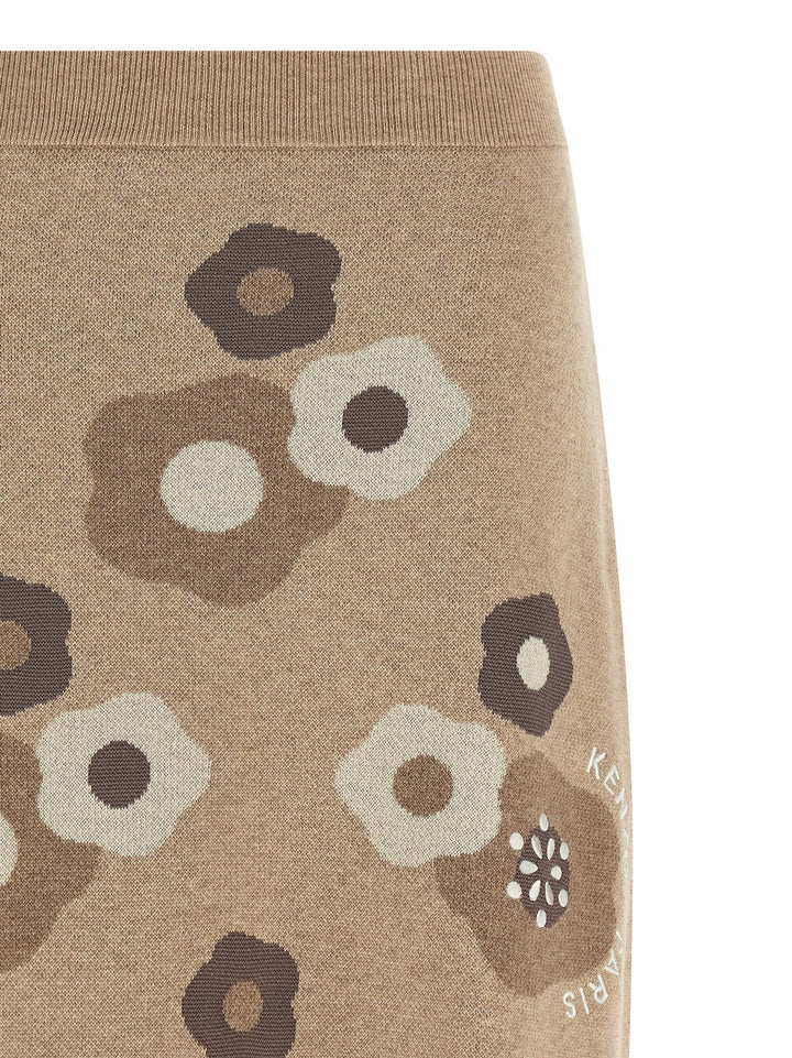 Kenzo Hana Dots Skirts - Beige | 33548de2691bdaa37db8c64bbde1365c2192d01a