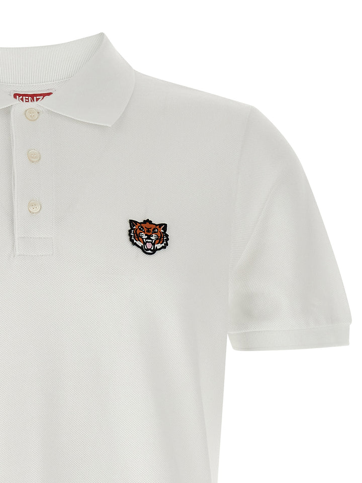 Kenzo Kenzo Happy Tiger Polo - White | 0a521fd7a24db00f546efac341738a908fd3702f