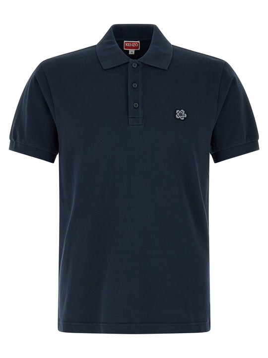 Boke Flower Polo Blue