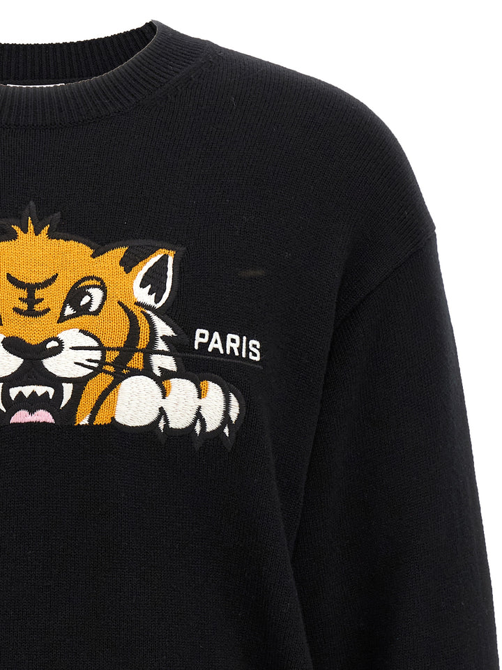 Kenzo Kenzo Happy Tiger Sweaters and Cardigans - Black | 58ba5154ea349b3bd6f68c0e634b50924d90b4d8