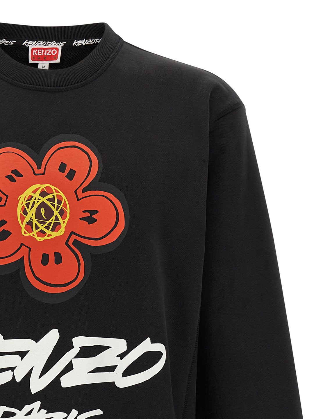 Kenzo Logo Print Sweatshirt - Black | a79ddf6c171f9c2f23b5a3f07187384fb75bbf8c