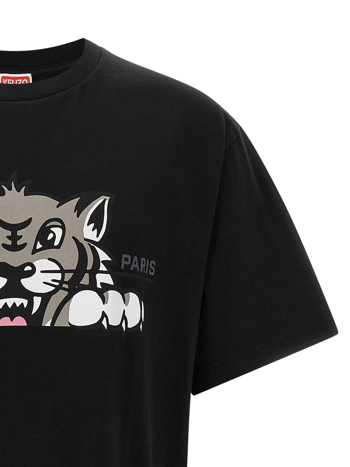 Kenzo Printed T-shirt - Black | e2473886c17b1649ac9c8397e2aca1f977823e70