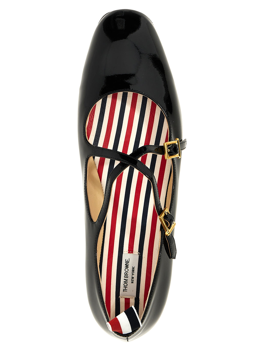 Thom Browne Thom John Flat shoes - Black | fbe764e5457566db99af451eddfb9da76442c529