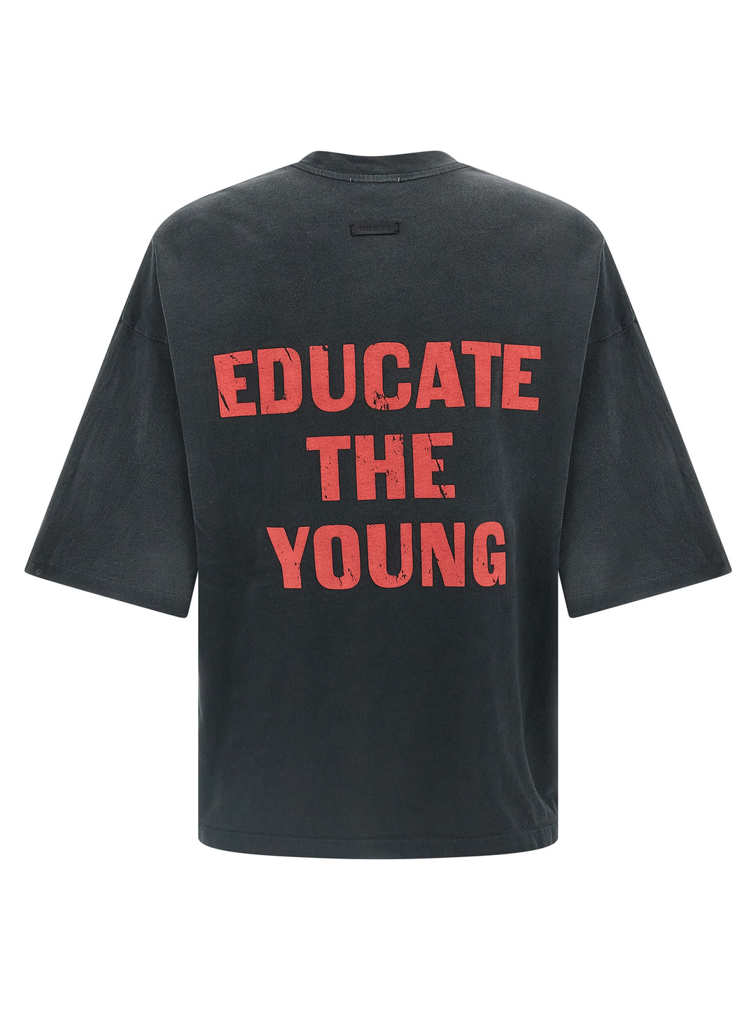 Fear Of God Fu Educate T-shirt - Black | e3c2c7ce6a9d127eb7781bdd4d656720c6a3d105