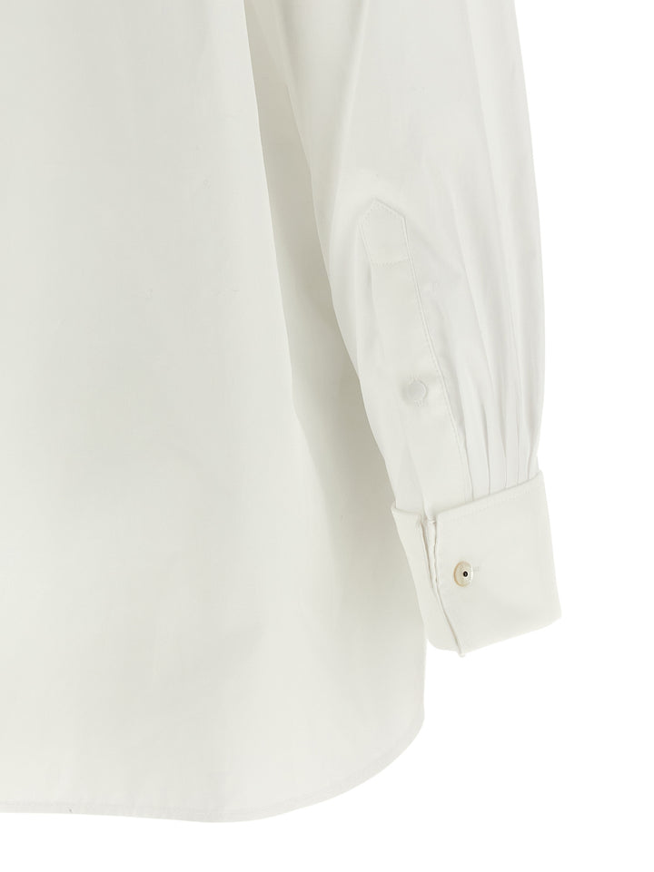 Kenzo Lavallière Collar Shirt Shirt and Blouse - White | ca086dfccbeffc2a64ba3527df5b1a1d87f93f65