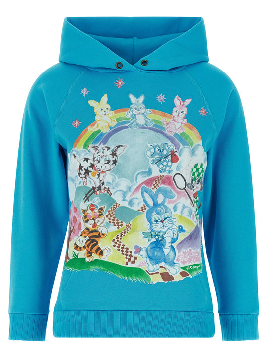 Kenzo Cartoon Sweatshirt Light Blue
