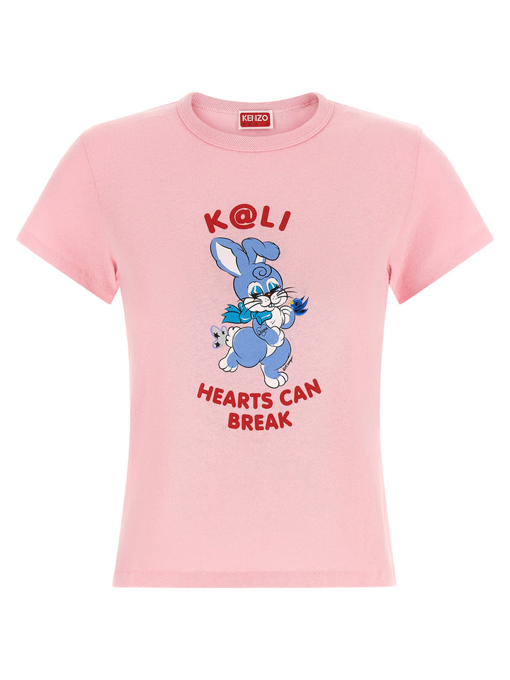 Kenzo Kenzo Cartoon T-shirt - Pink | b530e60de51e5fe7c3c1cffe4218087dde99530c