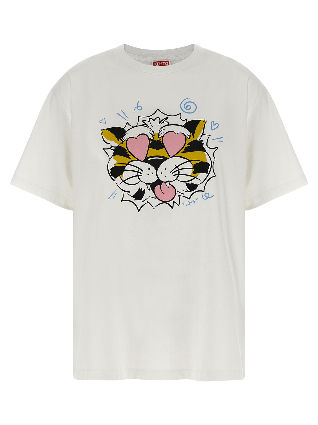 Kenzo Wild Tiger T-shirt - White | 6e830a6a64f6c1af414f0d113bbdaa153b5f59c5