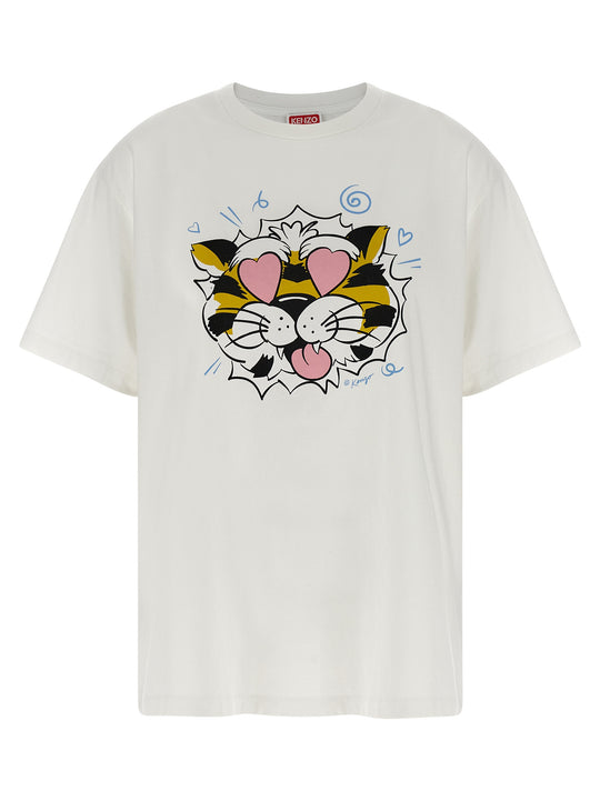 Wild Tiger T-Shirt White