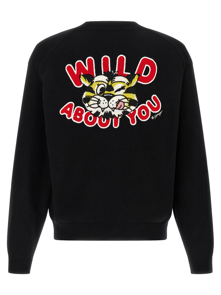 Kenzo Kenzo Wild Tiger Sweaters and Cardigans - Black | b37f3cedb52b039f101e621237d892e36dfc1318