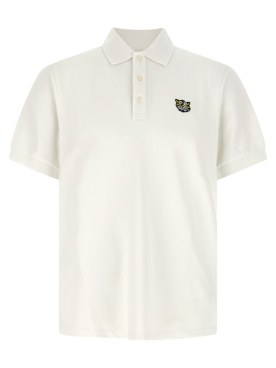 Wild Tiger Gots Polo White