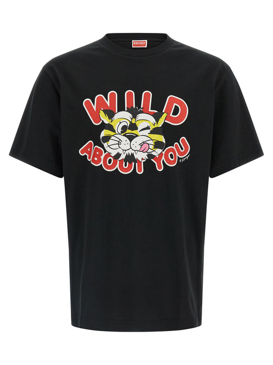 Wild Tiger T-Shirt Black