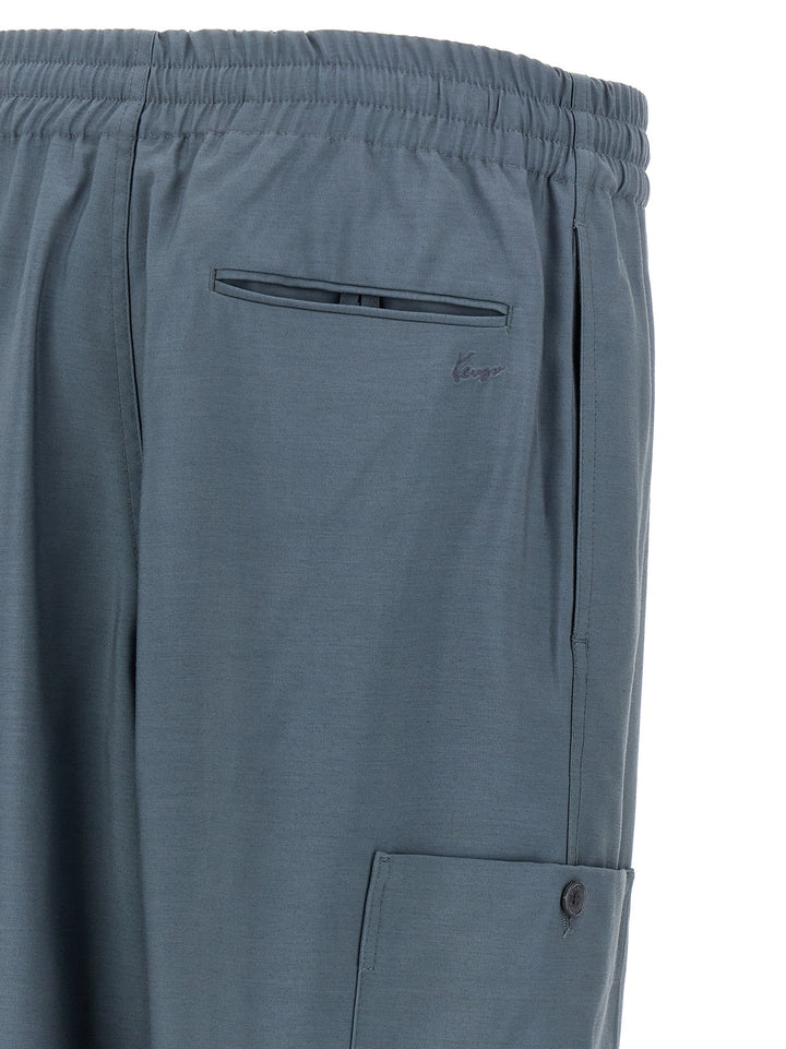 Kenzo Cargo Joggers Pants - Gray | 8f6fd7e0bdd6c0cccc251c7116a2f3a9d49e54cf