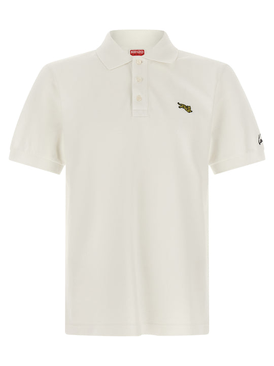 Kenzo Happy Tiger Polo White
