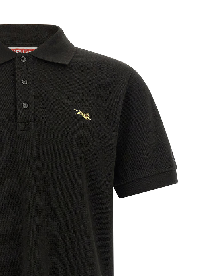 Kenzo Kenzo Happy Tiger Polo - Black | 1f549f704df701dda02d31fc15dc4f0856230084