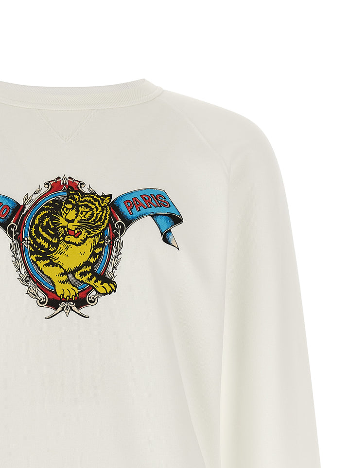 Kenzo Kenzo Jumping Tiger Sweatshirt - White | dbfa875b91bae1a93ade0f92cbb04b3594bb90a8