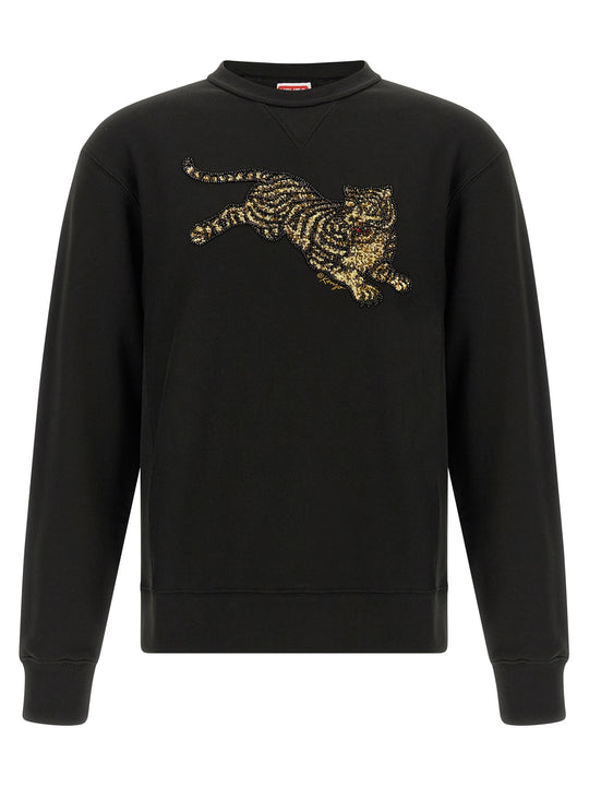 Kenzo Jumping Tiger Sweatshirt Black