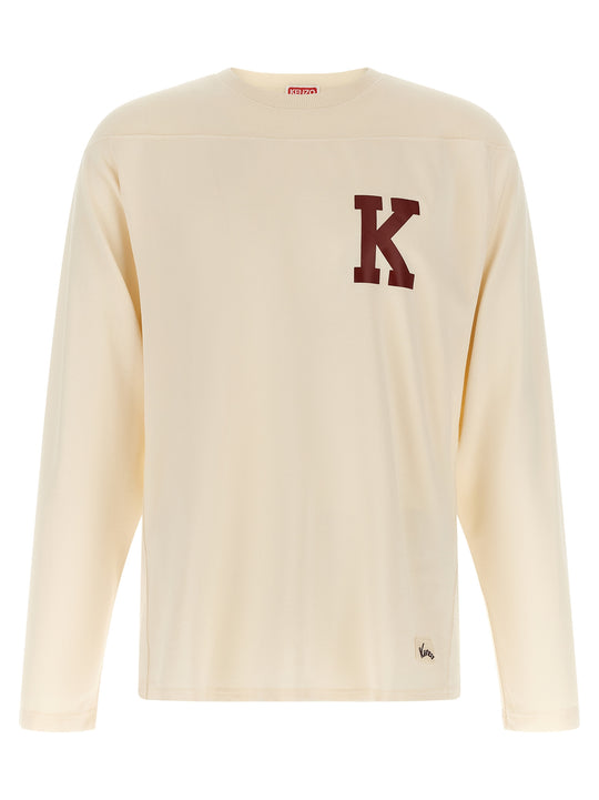 Kenzo Varsity T-Shirt Beige