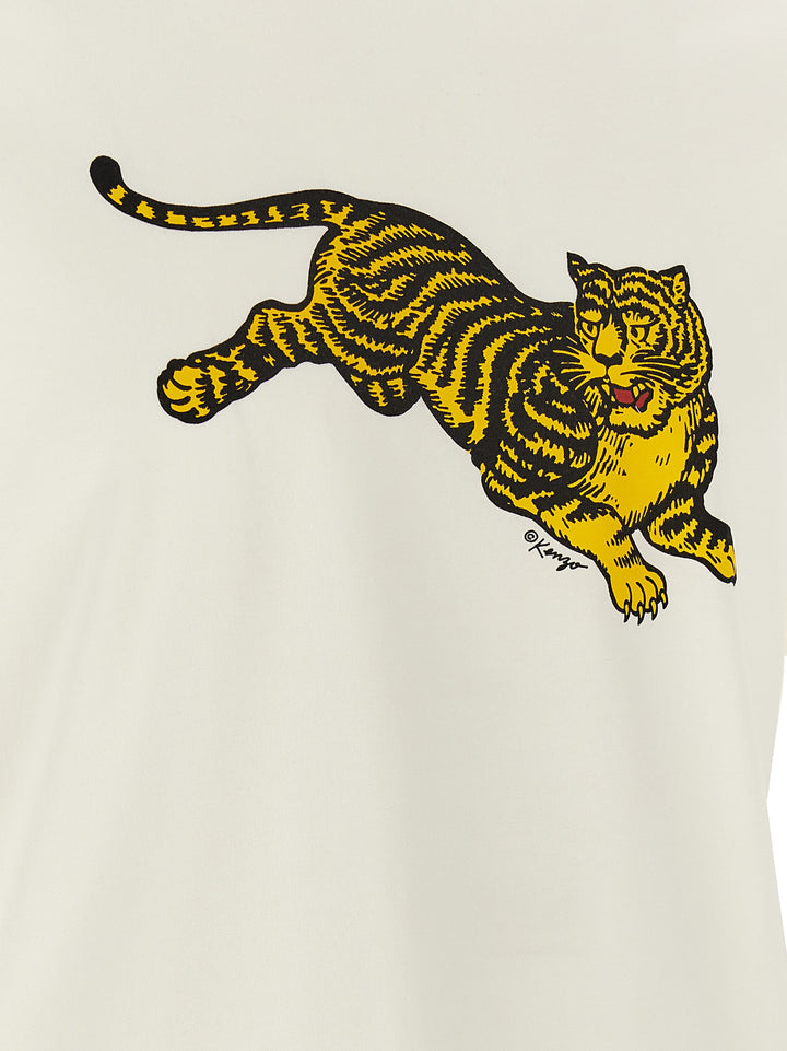 Kenzo Kenzo Jumping Tiger T-shirt - White | ea752e71d83d49d2d74d0a38b2ab732dd484be0e