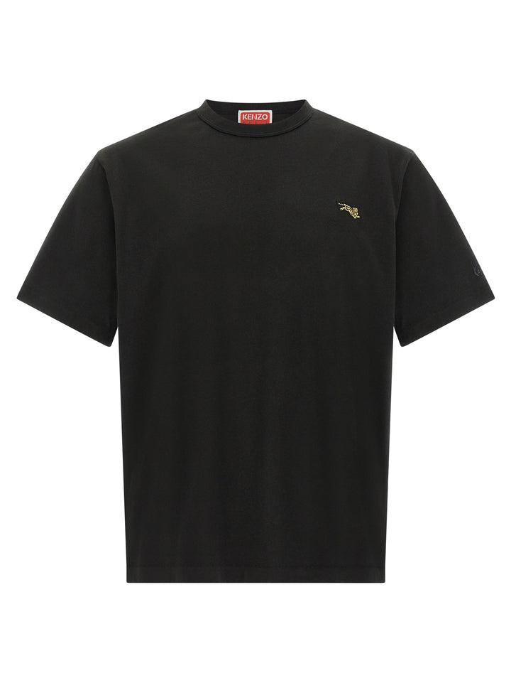 Kenzo Kenzo Jumping Tiger T-shirt - Black | 6fe237cce43826639a218435fd2855b84621fc55