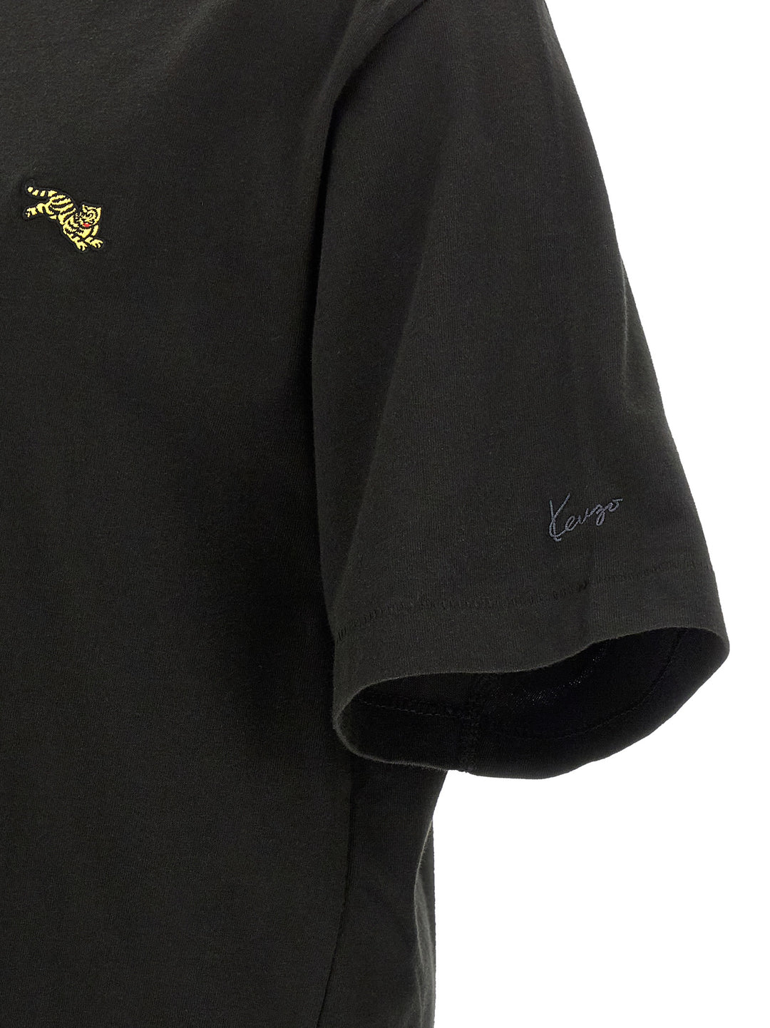 Kenzo Kenzo Jumping Tiger T-shirt - Black | 40b9b01316759d91a42147af8471f3c5072a4023