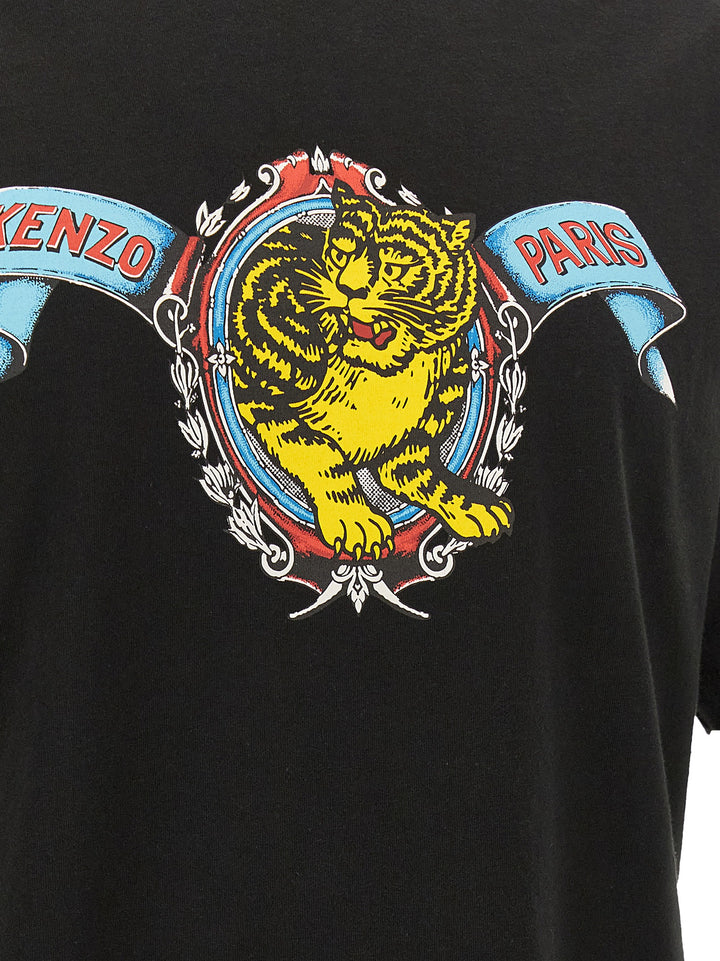 Kenzo Kenzo Jumping Tiger T-shirt - Black | 39069ee29c772ccd17dfaed31e317df00883dc68