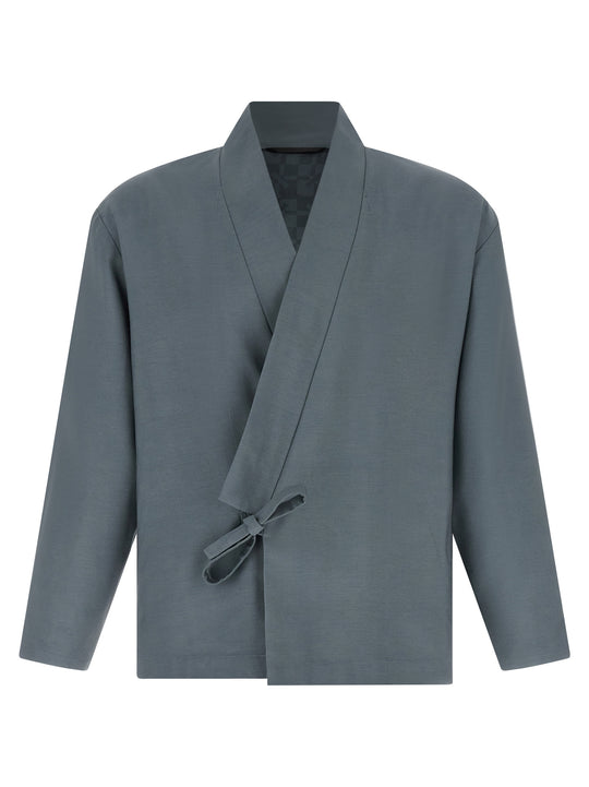 Kimono Blazer Gray
