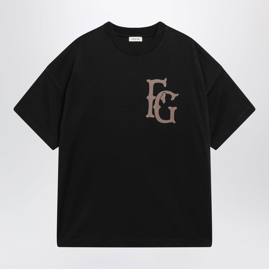 T-Shirt 43 In Cotton And Rayon Jersey In Black