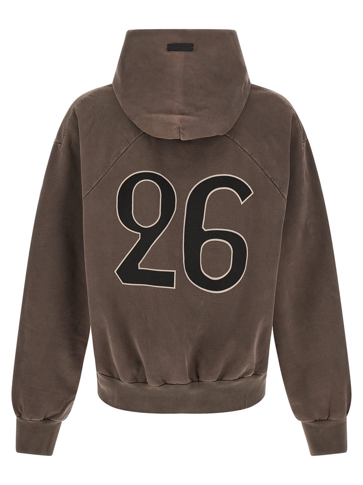 Fear Of God 26 Classic Half Raglan Sweatshirt - Brown | 70507a2cf1e49227ecc9be001c6ef40412a84922