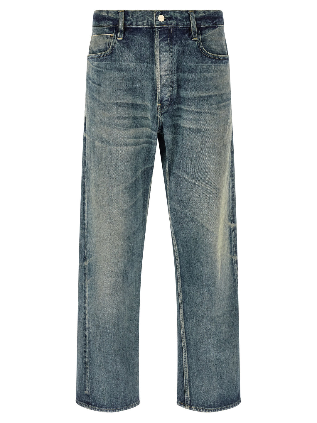 Fear Of God Stone Washed Jeans - Light Blue | 0c37566cc5ffc7e235a24f677e68344b9c59f3fc