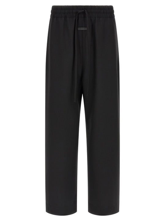 Wool Pants Black