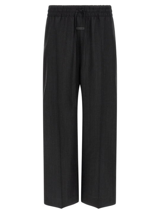 Wool Pants Black