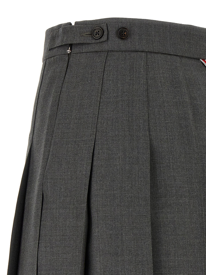 Thom Browne Uniform Skirts - Gray | e979f1ab2d5b6d214714ba194b85c13be7b4331f