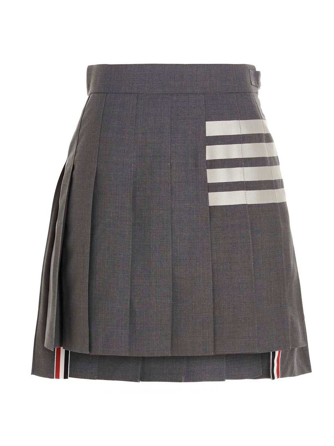 Thom Browne 4 Bar Skirts - Gray | 4d718aeee2978884416bcab48bfcf64efb89b356