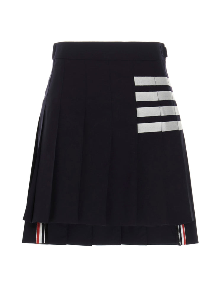 Thom Browne 4 Bar Skirts - Blue | 26c104c16cd2a2376bc1836bf06709aef5f05482