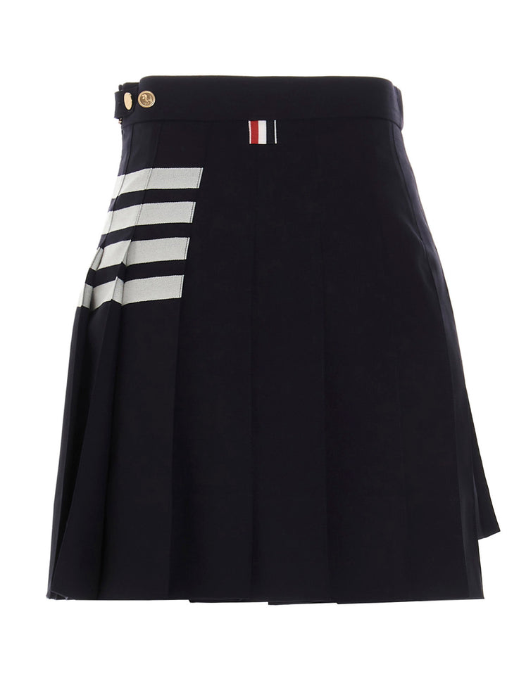 Thom Browne 4 Bar Skirts - Blue | ce8ba4b90e4615ba2b82d2f191f31d2b307b39ca